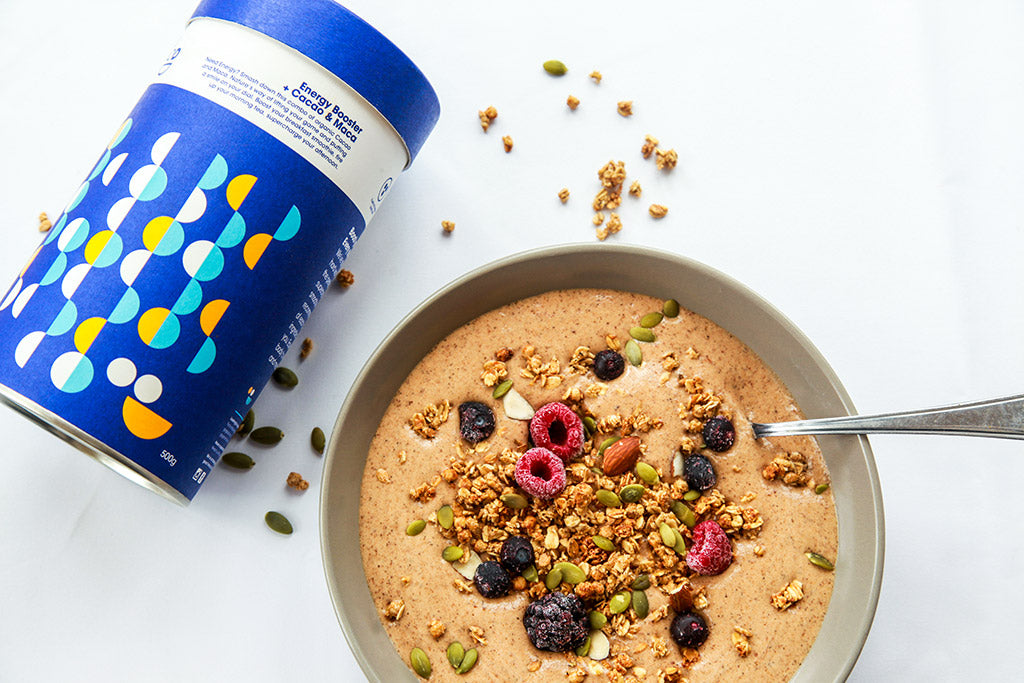 Salted Caramel &amp; Chocolate Smoothie Bowl Recipe by Broghan Lamb