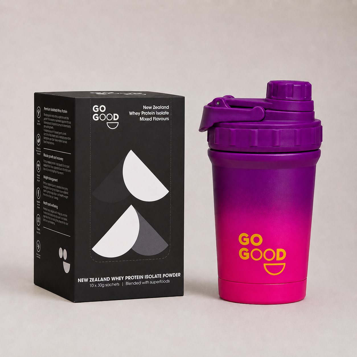 10x WPI Protein Samples + Shaker Bundle