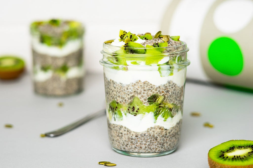 Vanilla Protein Chia Pudding Recipe.