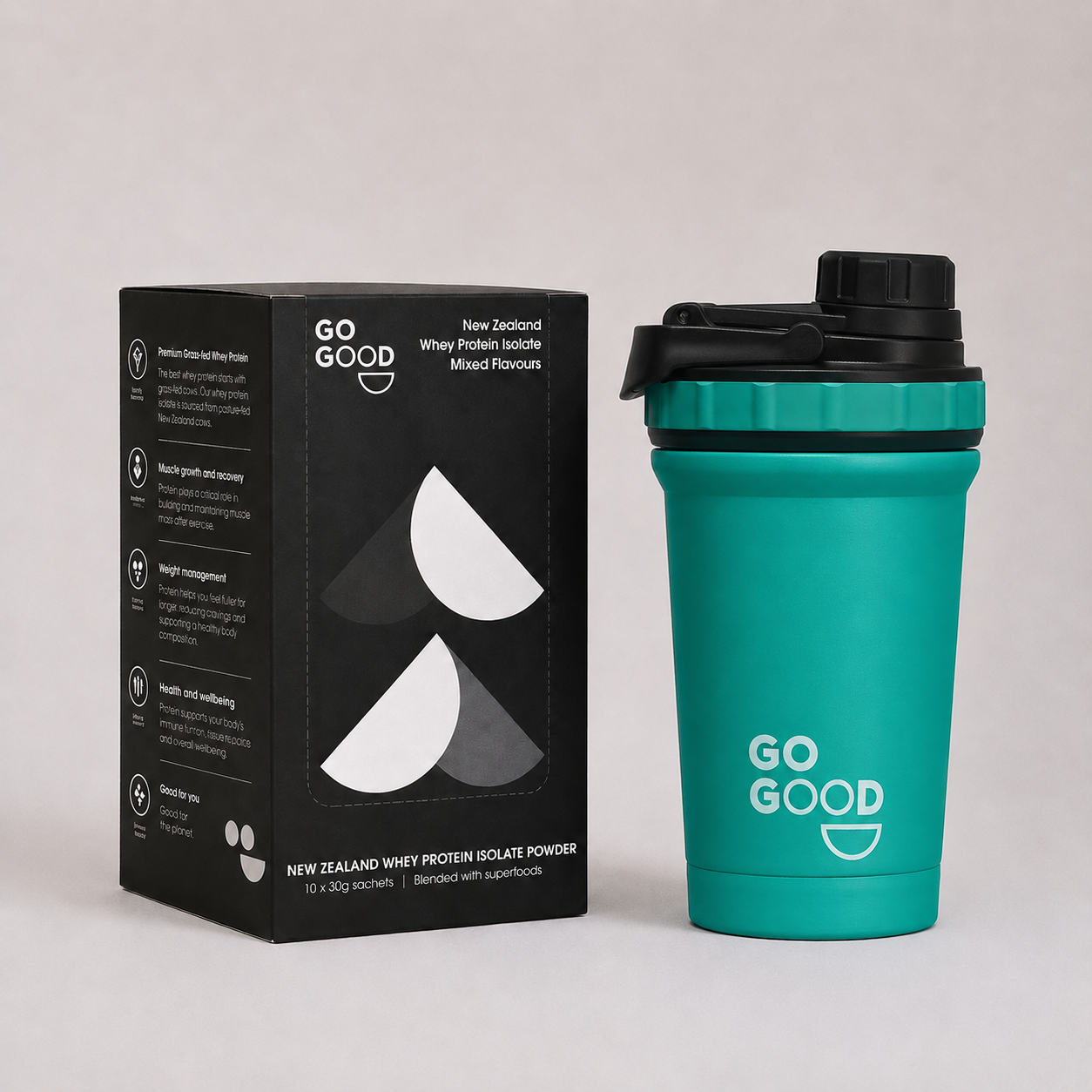 10x WPI Protein Samples + Shaker Bundle