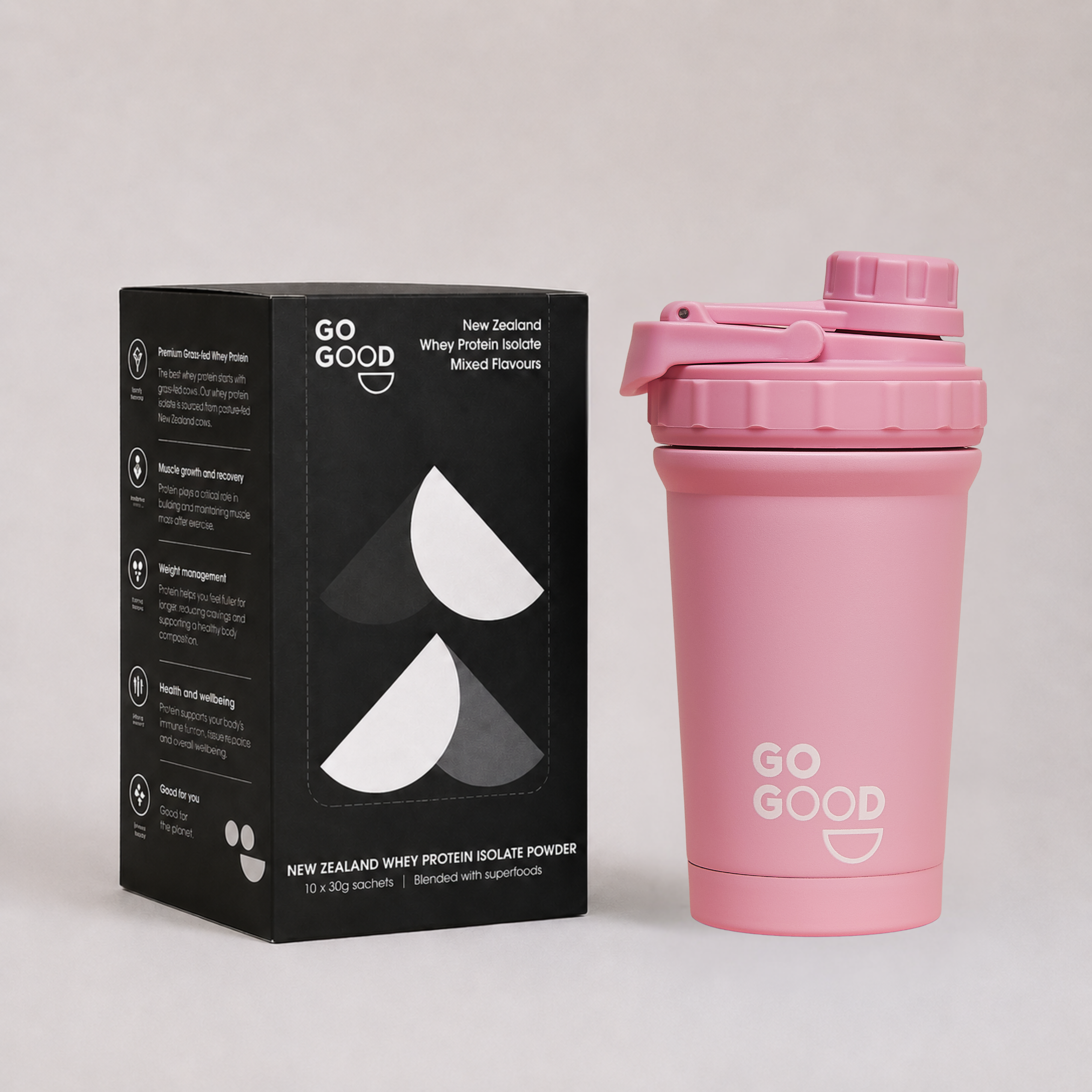 10x WPI Protein Samples + Shaker Bundle
